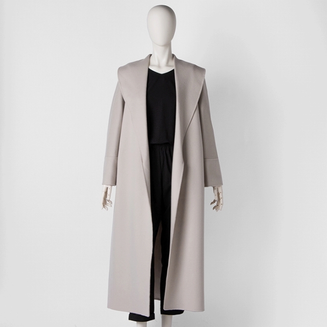 Max Mara - 'S MAX MARA AMIE ウール ダブルフェイス ロングコートの