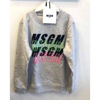 エムエスジイエム(MSGM)のタグ付き未使用⭐︎MSGM キッズトレーナー　8A(130)(Tシャツ/カットソー)