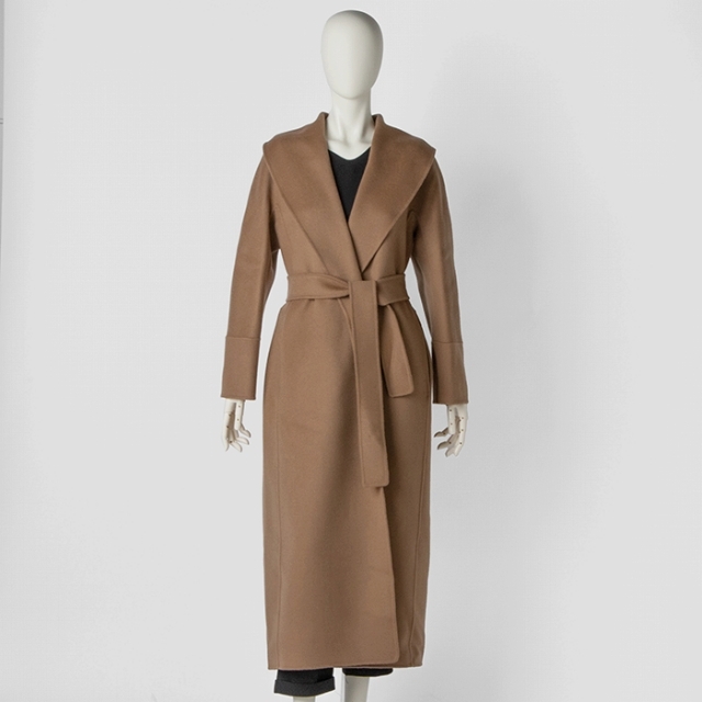 36胸囲'S MAX MARA AMIE ウール ダブルフェイス ロングコート