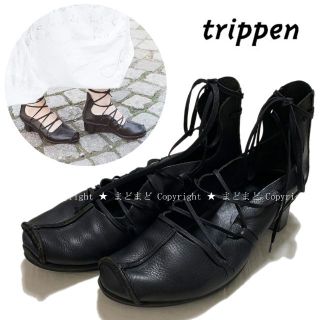 トリッペン(trippen)のトリッペン BLADE レースアップ ミュール サンダル 39 trippen(サンダル)