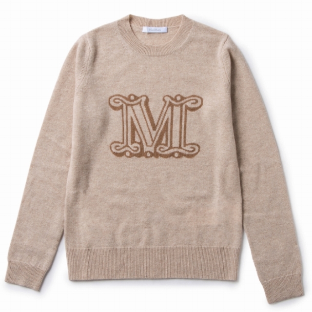 MAX MARA ニット カシミヤ MaxMaraGram ロゴ BIMBA