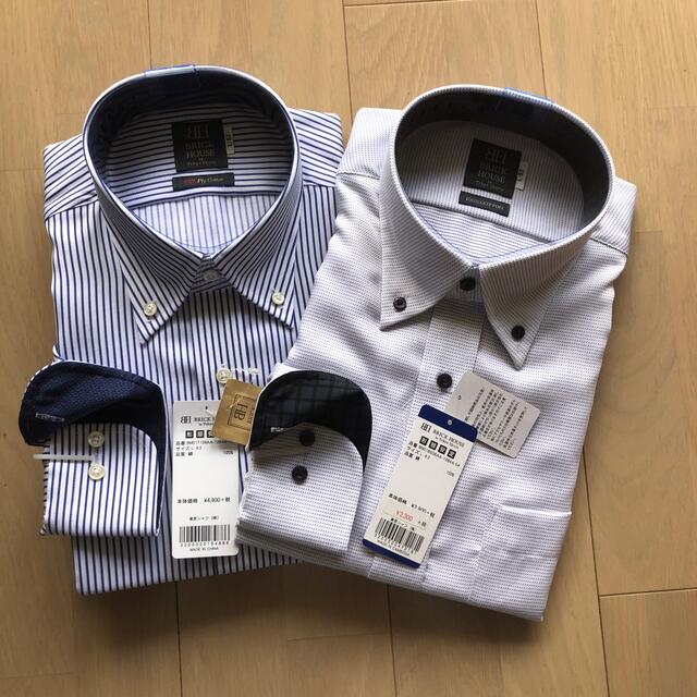 BRICK HOUSE by Tokyo Shirts(ブリックハウスバイトウキョウシャツ)のボタンダウンシャツ　2枚 メンズのトップス(シャツ)の商品写真