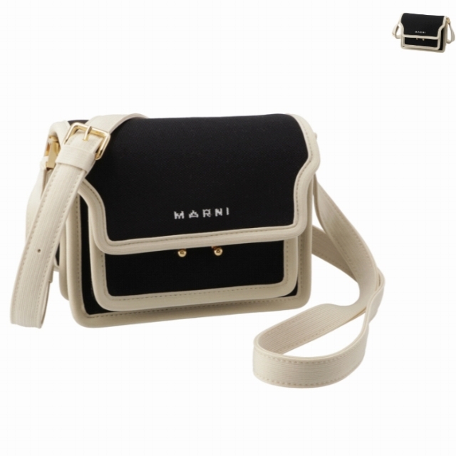 Marni(マルニ)のMARNI ショルダーバッグ TRUNK SOFT トランク ジャカード レディースのバッグ(メッセンジャーバッグ)の商品写真