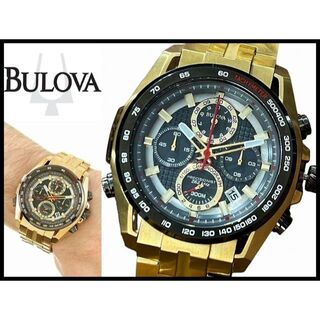 Bulova - 【極美品・定価8万】BULOVA ブローバ シーキング 腕時計 