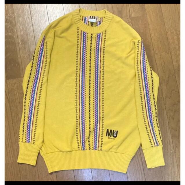 MUスポーツ ミエコウエサコ M.U SPORTS ニット サイズ48 犬 | フリマアプリ ラクマ