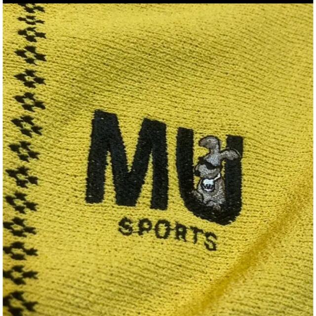MUスポーツ ミエコウエサコ M.U SPORTS ニット サイズ48 犬