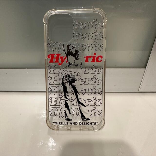 HYSTERIC GLAMOUR(ヒステリックグラマー)のHYS GIRL スケルトンiPhoneカバー スマホ/家電/カメラのスマホアクセサリー(iPhoneケース)の商品写真