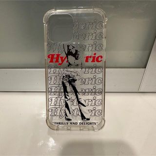 ヒステリックグラマー(HYSTERIC GLAMOUR)のHYS GIRL スケルトンiPhoneカバー(iPhoneケース)