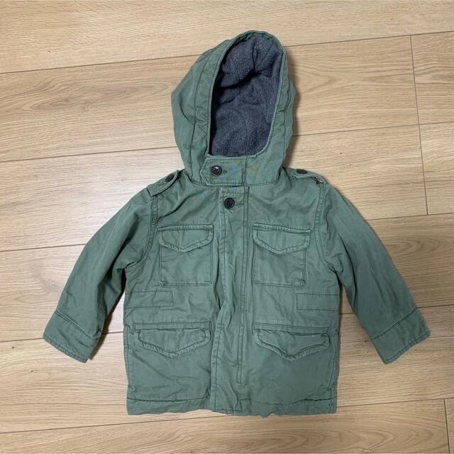 babyGAP(ベビーギャップ)のbaby GAP アウター 3way ベスト取り外し コート ジャケット 男の子 キッズ/ベビー/マタニティのキッズ服男の子用(90cm~)(コート)の商品写真