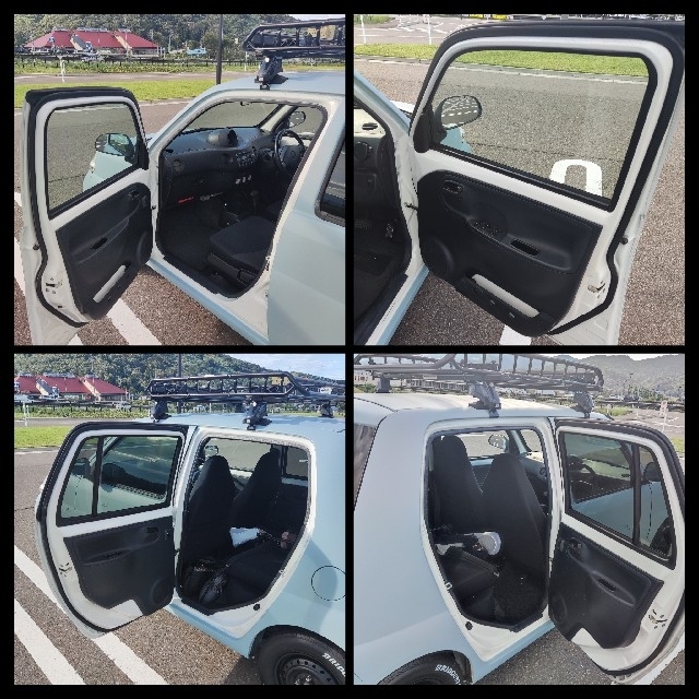 ダイハツ - ダイハツ エッセ 車検付き ルーフキャリア ルーフラック