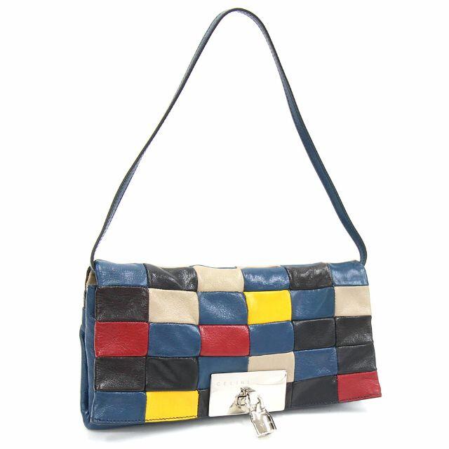 大人気新作 celine マルチカラー ブルー ワンショルダーバッグ セリーヌ - ショルダーバッグ 大人気新作 celine マルチカラー ブルー ワンショルダーバッグ セリーヌ - ショルダーバッグ
