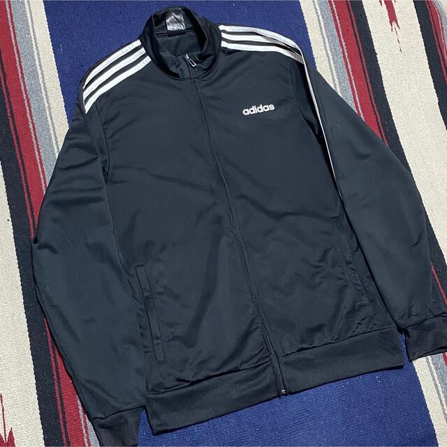 adidas(アディダス)の90s 古着 アディダス トラックジャケット ジャージ プリントロゴ ゆるだぼ メンズのトップス(ジャージ)の商品写真