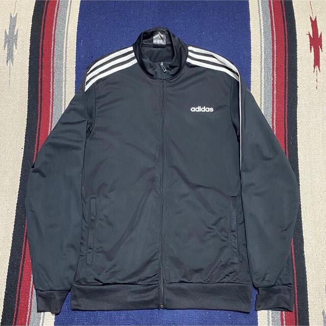 adidas(アディダス)の90s 古着 アディダス トラックジャケット ジャージ プリントロゴ ゆるだぼ メンズのトップス(ジャージ)の商品写真