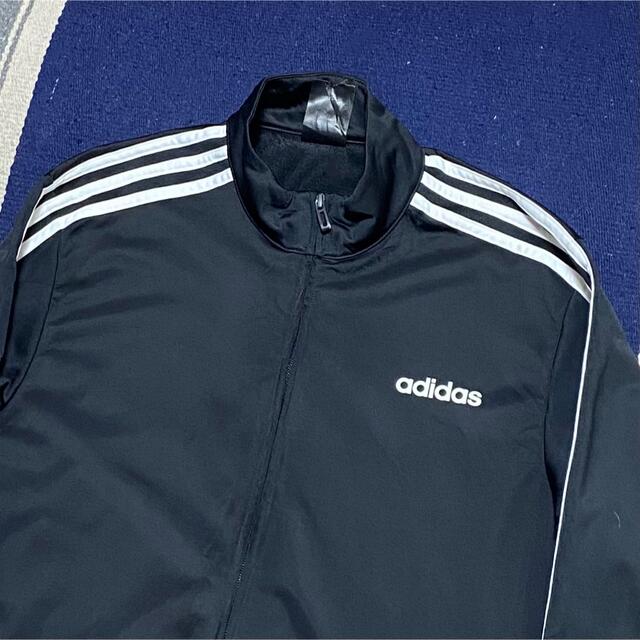 adidas(アディダス)の90s 古着 アディダス トラックジャケット ジャージ プリントロゴ ゆるだぼ メンズのトップス(ジャージ)の商品写真