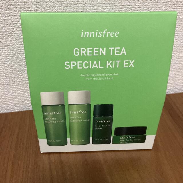 Innisfree(イニスフリー)のイニスフリー グリーンティー スペシャルキットEX innisfree パック コスメ/美容のキット/セット(サンプル/トライアルキット)の商品写真