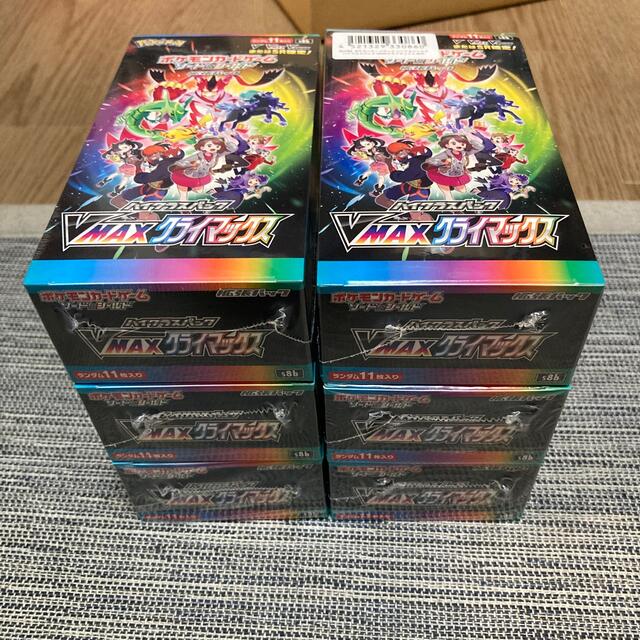 ポケモンカード Vmaxクライマックス 6box 新品未開封 シュリンク付き