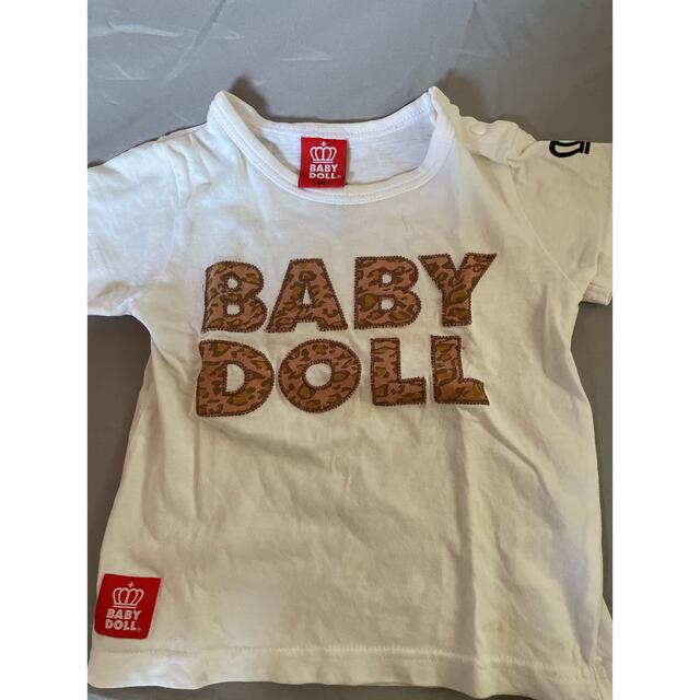 BABYDOLL(ベビードール)のbaby doll Tシャツ キッズ/ベビー/マタニティのキッズ服男の子用(90cm~)(Tシャツ/カットソー)の商品写真