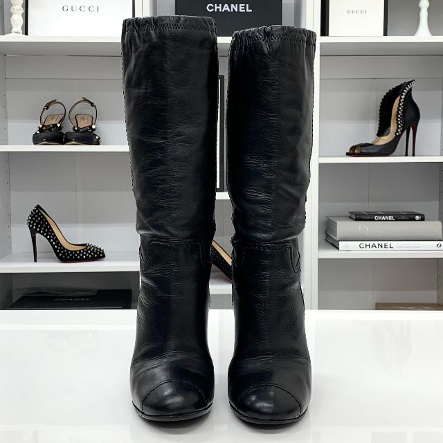 95%OFF!】 シャネル CHANEL ブーツ 美品 agapeeurope.org