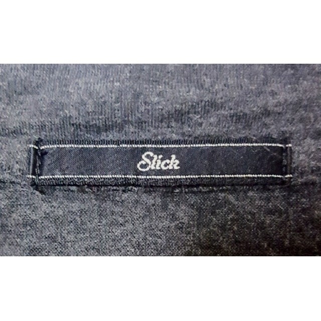 SLICK(スリック)のSLICK スリック カーディガン コットン Vネック カットソー 1M 美品！ メンズのトップス(カーディガン)の商品写真