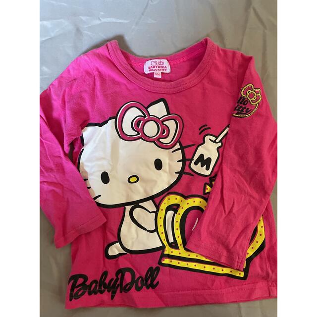 BABYDOLL(ベビードール)のbaby doll ロンT キッズ/ベビー/マタニティのキッズ服女の子用(90cm~)(Tシャツ/カットソー)の商品写真