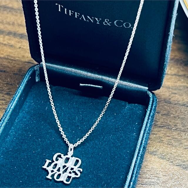 VINTAGE TIFFANYティファニー GOD LOVES YOUネックレス