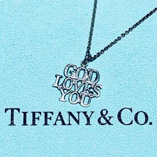 ティファニー(Tiffany & Co.)のVINTAGE TIFFANYティファニー GOD LOVES YOUネックレス(ネックレス)