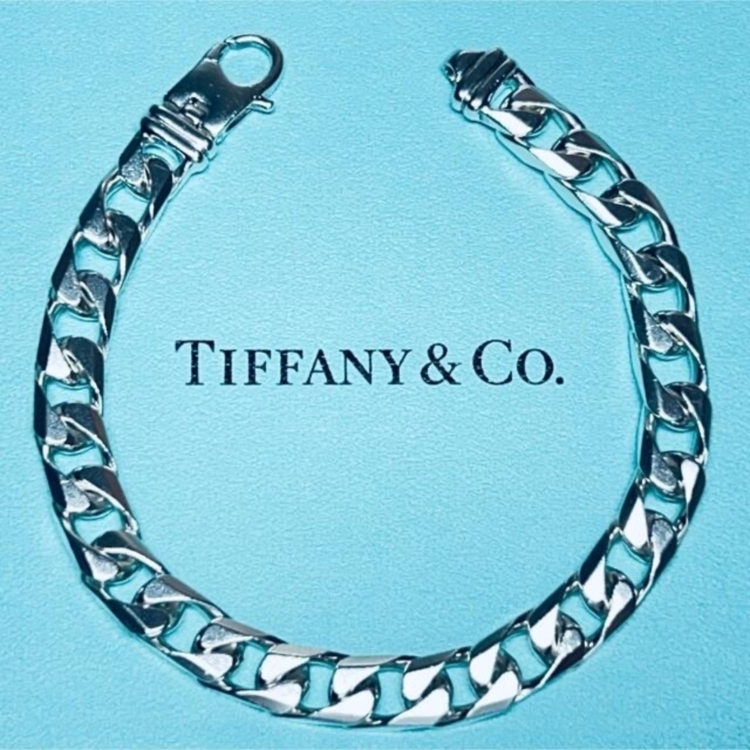 VINTAGE TIFFANY ティファニー カーブ チェーン ブレスレットポーチ品番