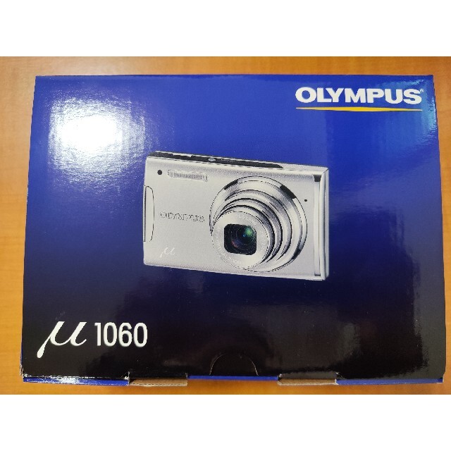 OLYMPUS(オリンパス)のOLYMPUS ミュー1060 SILVER スマホ/家電/カメラのカメラ(コンパクトデジタルカメラ)の商品写真