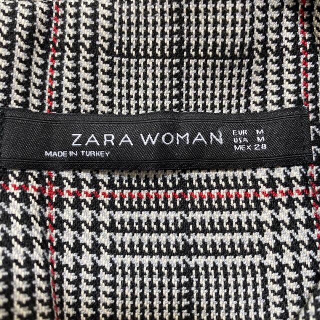 ZARA(ザラ)のZARA ザラ　セットアップスーツ　グレンチェック　レース レディースのフォーマル/ドレス(スーツ)の商品写真