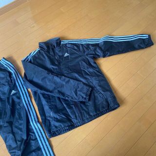 アディダス(adidas)のadidas アディダス　ウインドウブレーカー　黒　M(ウェア)