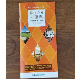 西武ホールディングス　株主優待一冊（1000株以上）(その他)