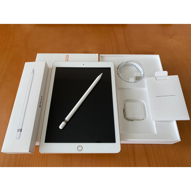 西日本産 iPad第6世代32G+Apple pencil第1世代純正品+おまけキーボード