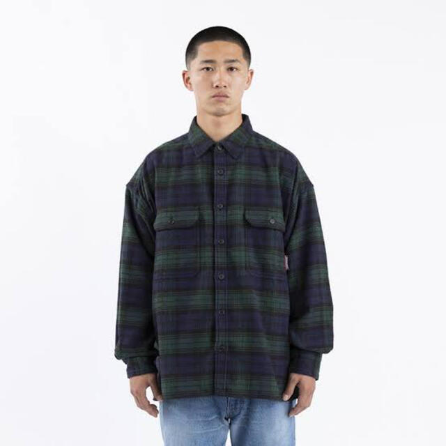 DESCENDANT aw VANING CHECK LS SHIRT