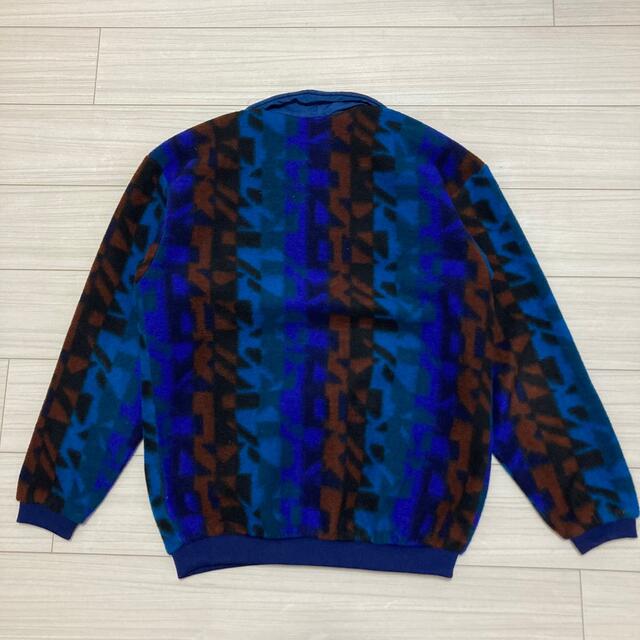 80s 90s USA製■WYOMING WOOLENS■ハーフジップ フリース 8