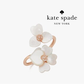 kate spade new york - 【新品♠️本物】ケイトスペード プレシャスパンジー リング