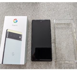 グーグルピクセル(Google Pixel)のGoogle Pixel 6 128GB Sorta Seafoam(スマートフォン本体)