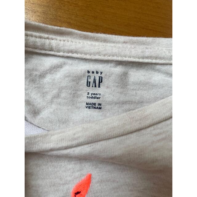 babyGAP(ベビーギャップ)のbabyGAP(ベビーギャップ) 女の子 長袖Tシャツ 3歳 90 キッズ/ベビー/マタニティのキッズ服女の子用(90cm~)(Tシャツ/カットソー)の商品写真