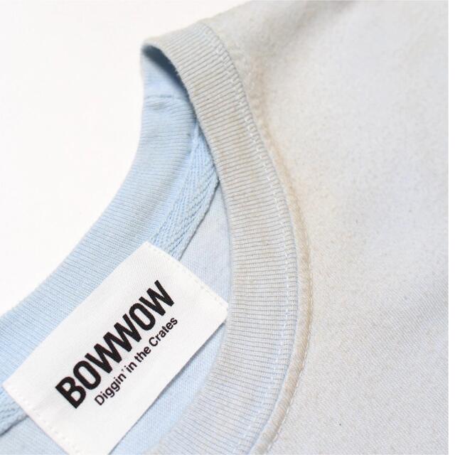 BOWWOW "DARLINGBOY TEE" L.BLUE AGEING