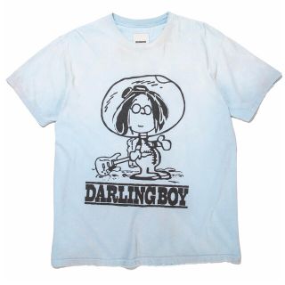 BOWWOW "DARLINGBOY TEE" L.BLUE AGEING (Tシャツ/カットソー(半袖/袖なし))