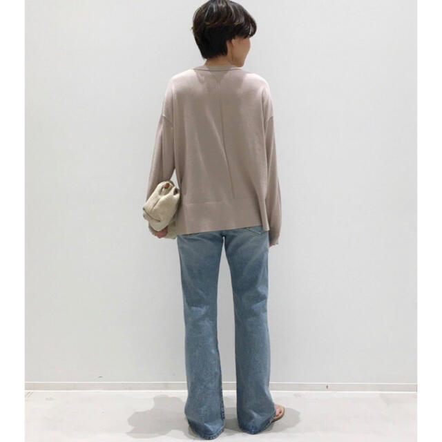 L'Appartement DEUXIEME CLASSE(アパルトモンドゥーズィエムクラス)のアパルトモン　Silk CTN C/N KNIT  レディースのトップス(ニット/セーター)の商品写真