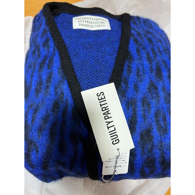 特売オンライン WACKO MARIA LEOPARD MOHAIR CARDIGAN M