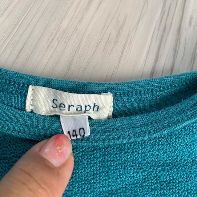 Seraph(セラフ)のセラフ　140 二枚セット キッズ/ベビー/マタニティのキッズ服女の子用(90cm~)(Tシャツ/カットソー)の商品写真