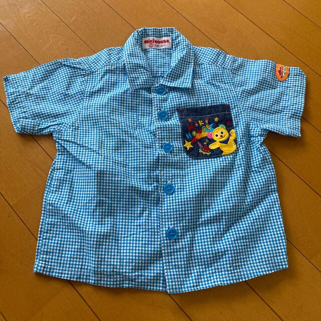 mikihouse(ミキハウス)のミキハウス　80 半袖シャツ　 キッズ/ベビー/マタニティのベビー服(~85cm)(Ｔシャツ)の商品写真