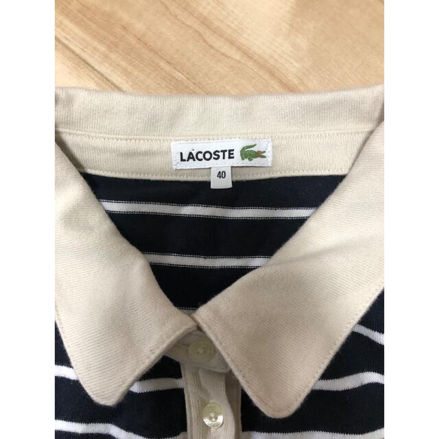 LACOSTE(ラコステ)のラコステ　トップス　長袖　シャツ　レディース　秋服　冬服　 レディースのトップス(カットソー(長袖/七分))の商品写真