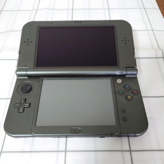 「Newニンテンドー3DS LL メタリックブラック」本体本体