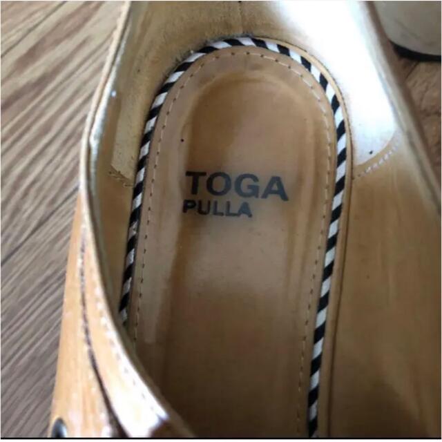 TOGA(トーガ)のTOGA  PULLA ウッドヒールローファー レディースの靴/シューズ(ローファー/革靴)の商品写真