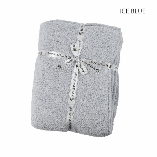 【ICE BLUE】カシウェア ブランケット