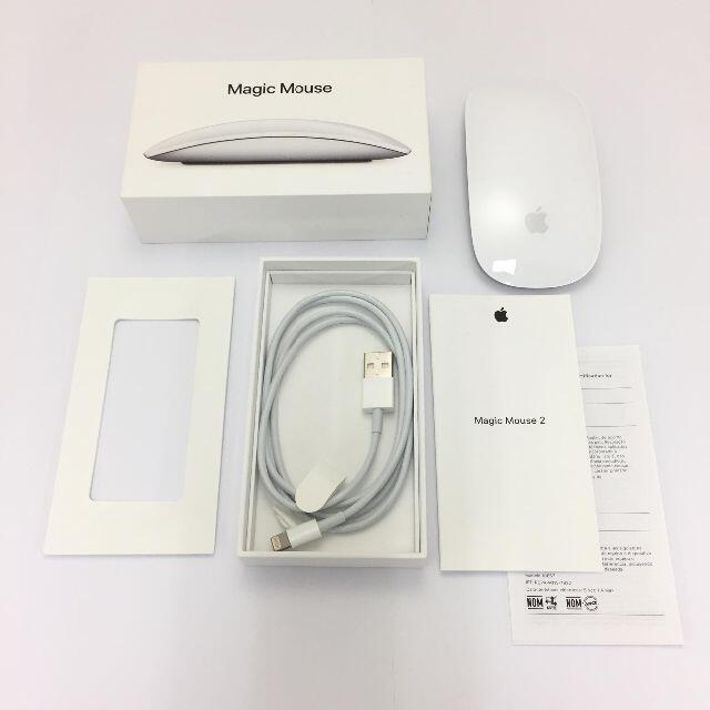 Apple(アップル)の【B】Magic Mouse 2/202208160020000 スマホ/家電/カメラのスマートフォン/携帯電話(その他)の商品写真