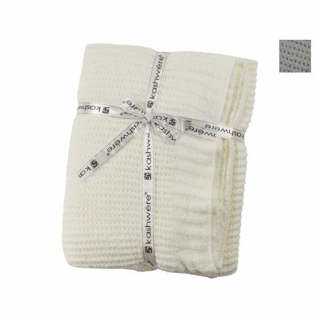 【CREME】カシウェア ブランケット 寝具毛布