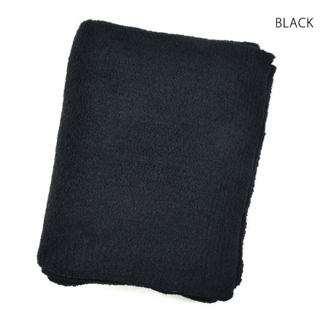 BLACK】カシウェア ブランケット BLACK】カシウェア ブランケット